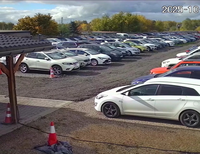 Widok z kamery monitoringu