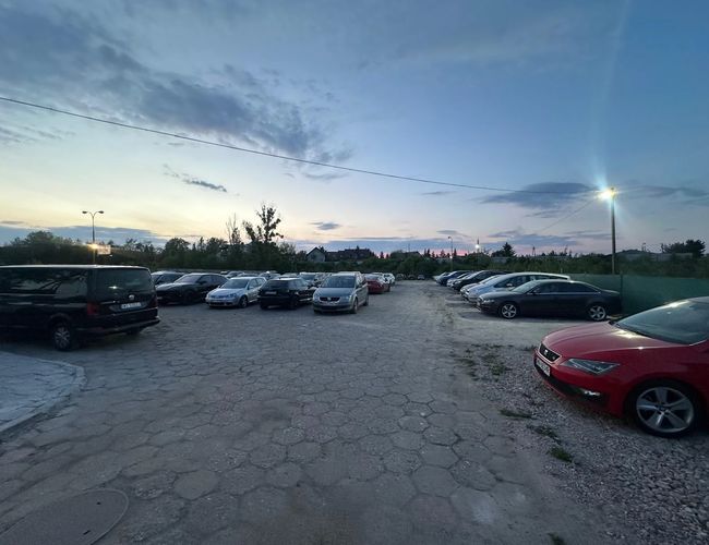 Wjazd na parking
