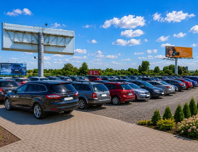 plac parkingowy