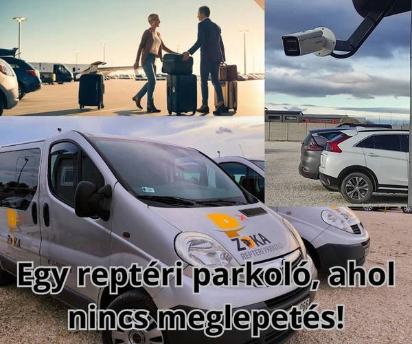 Aparcamiento ZOKA Reptéri Parkoló Vecsés, Almáskert út 13, 2220 Węgry