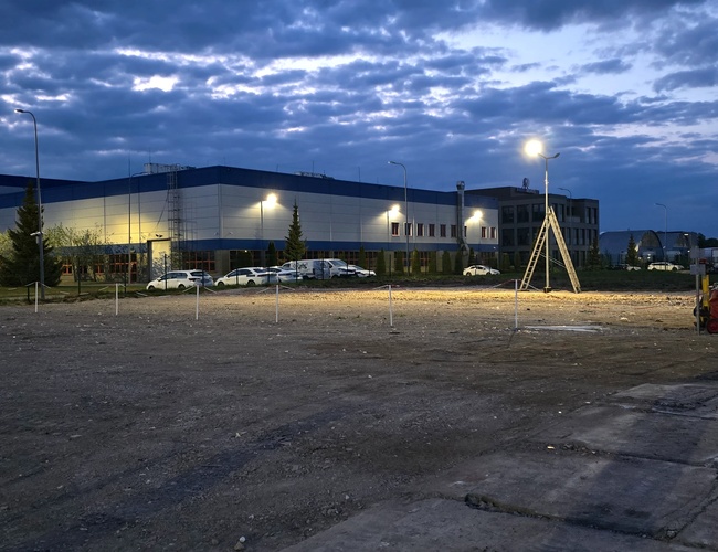 plac parkingowy