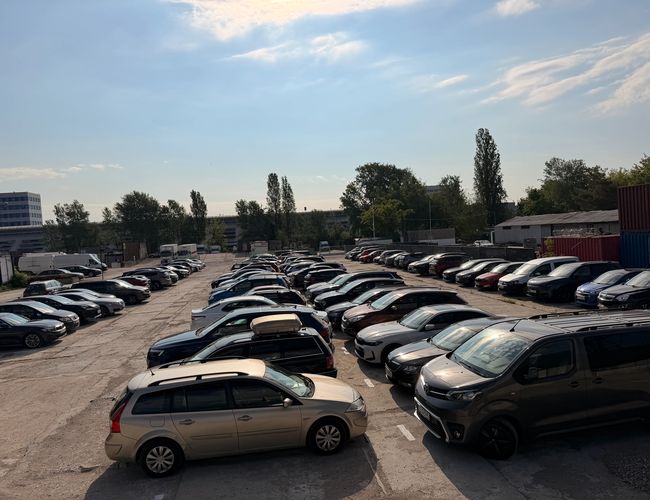 Wjazd na parking