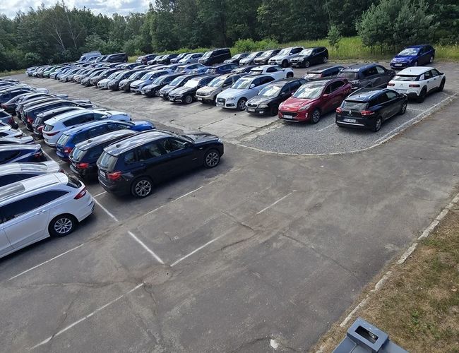 Wjazd na parking